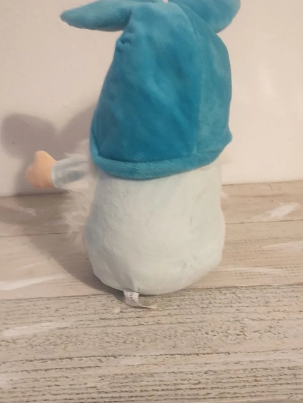Progressive Plush 12” Neil Candy Bunny Gnome Lovey Aqua White